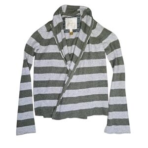 Vintage American Eagle Wide Striped Cardigan Sweater